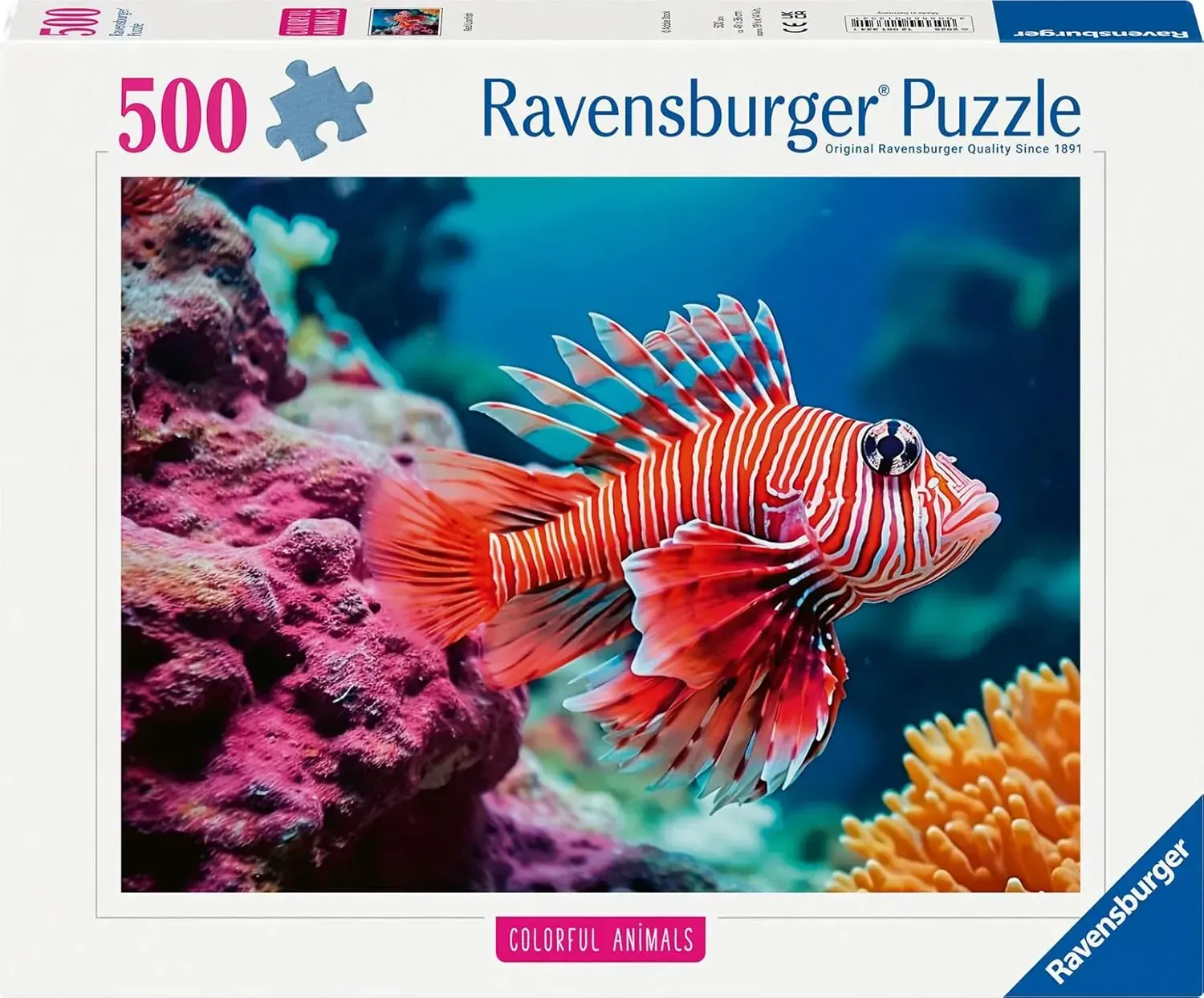 Ravensburger Red Lionfish 500pc Puzzle