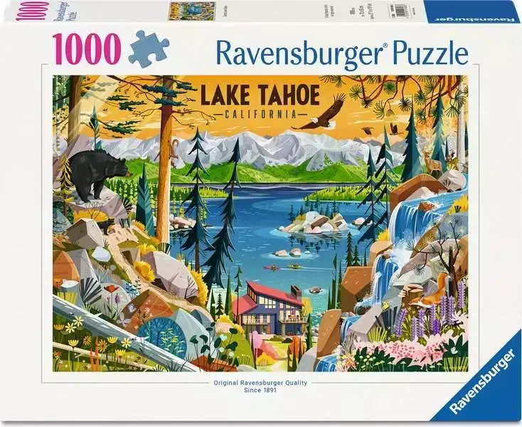 Ravensburger SacRed Lake Tahoe 1000pc Puzzle