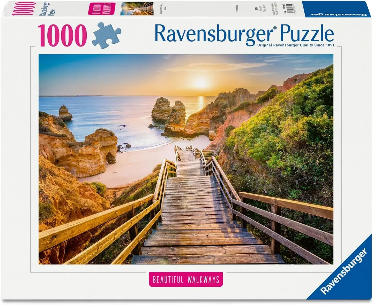 Ravensburger Stairway to Camilo Beach, Algarve 1000pc Puzzle