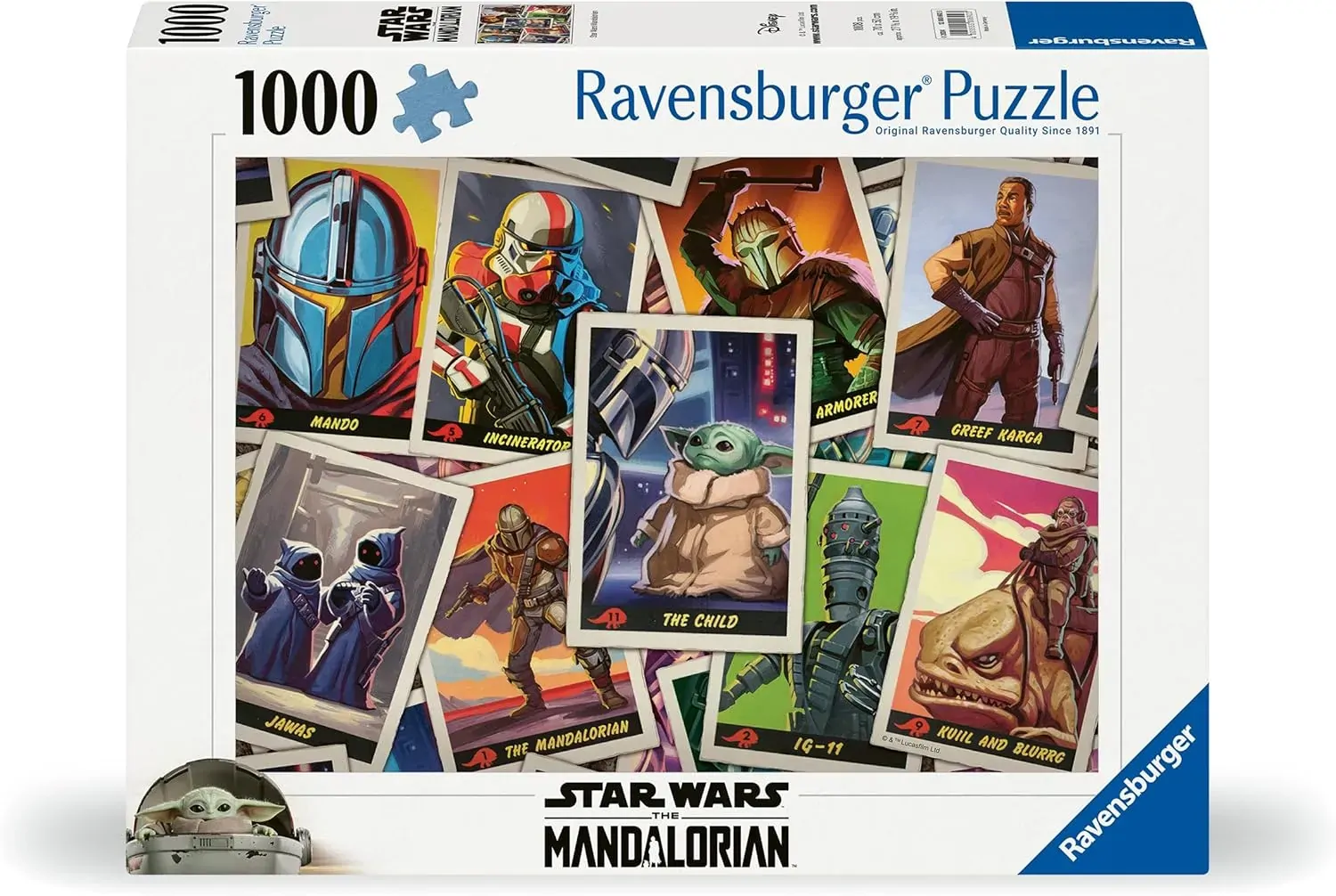 Ravensburger Star Wars The Mandalorian Collage 1000pc Puzzle