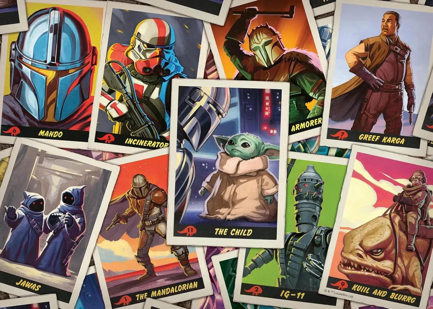 Ravensburger Star Wars The Mandalorian Collage 1000pc Puzzle - Image 2