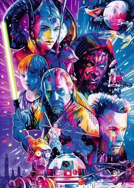 Ravensburger Star Wars The Phantom Menace 500pc Puzzle - Image 2