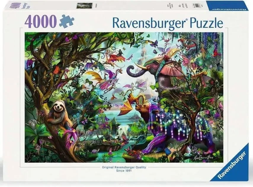 Ravensburger Tropical Dragons 4000pc Puzzle