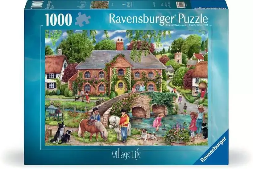 Ravensburger Village Life 1000pc Puzzle