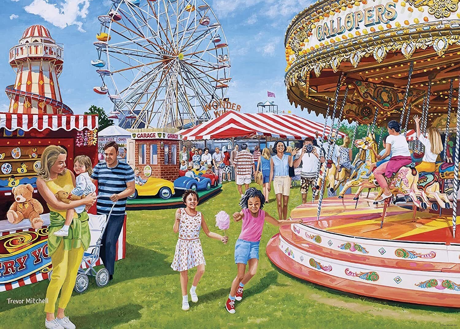 Ravensburger Vintage Fairground Fun 1000pc Puzzle - Image 2