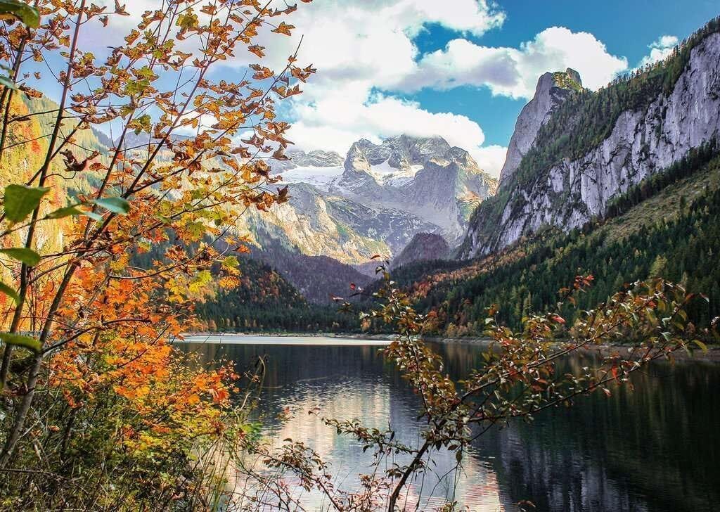 Ravensburger Vorderer Gosausee Lake, Austria 1000pc Puzzle - Image 2