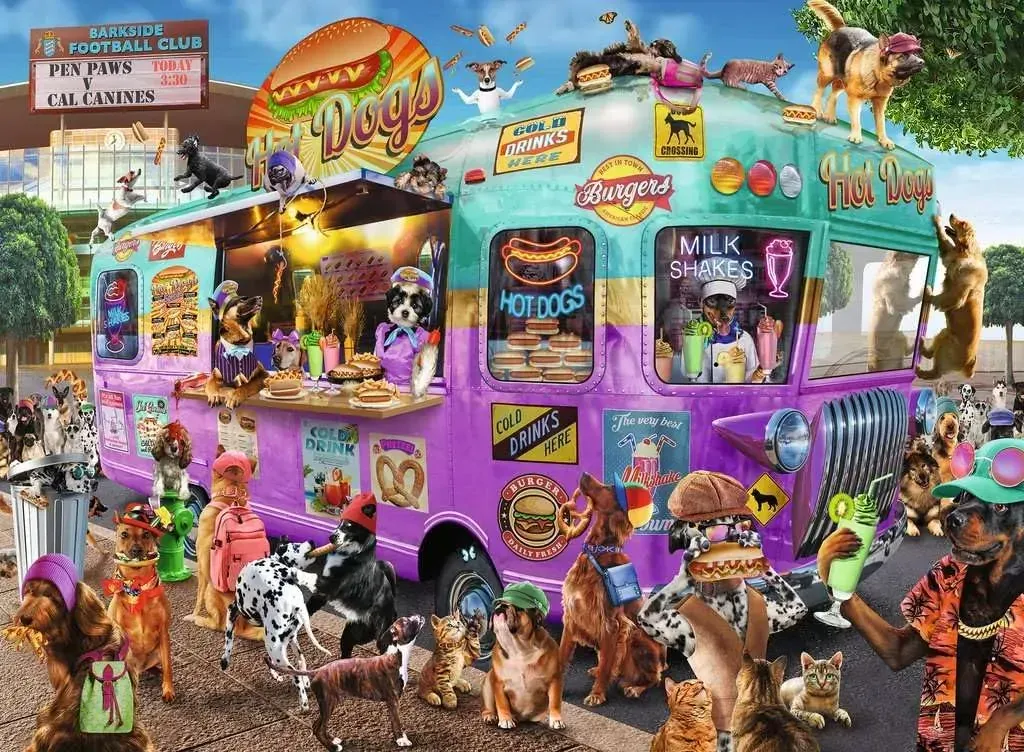 Ravensburger Wednesday: Best of Season 1 1000pc Puzzle - Image 2
