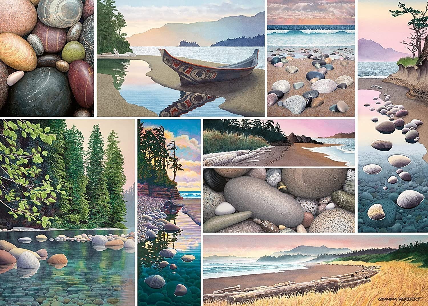 Ravensburger West Coast Tranquility 1000pc Puzzle - Image 2
