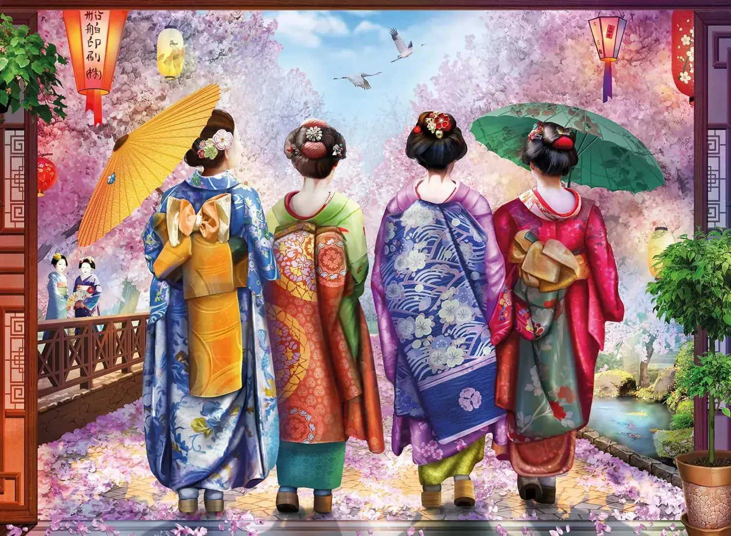 Ravensburger WJPC'25: Blossom Walk 500pc Puzzle - Image 2