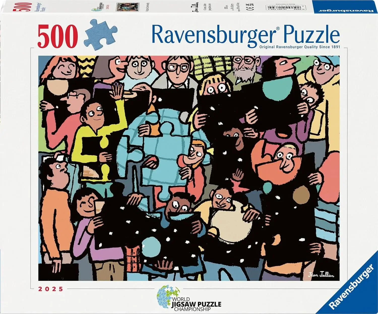Ravensburger WJPC25: Community 500pc Puzzle