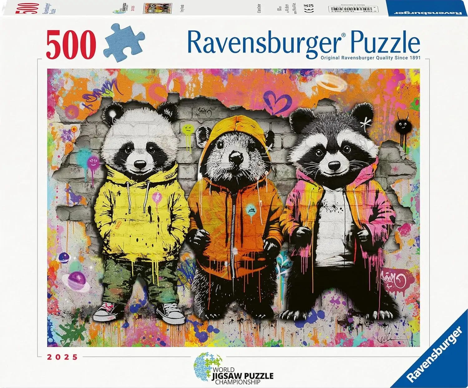 Ravensburger WJPC'25: Furry Friends 500pc Puzzle