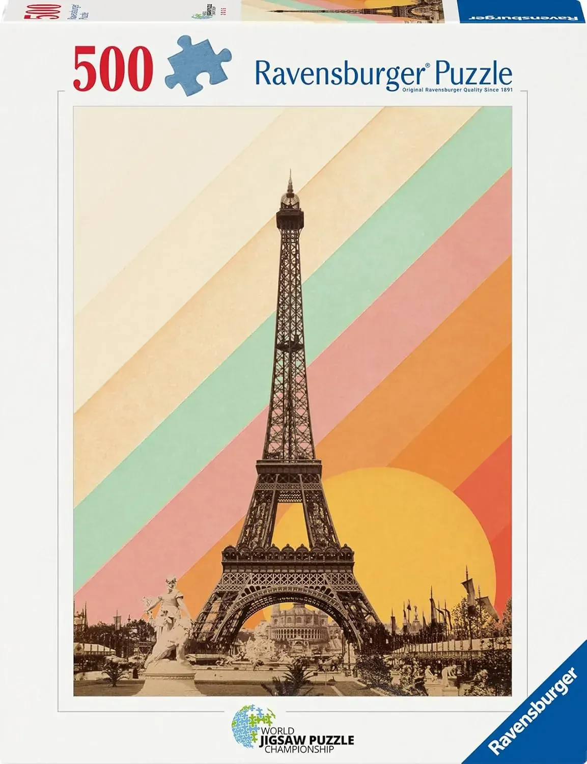 Ravensburger WJPC25: Paris Rainbow 500pc Puzzle