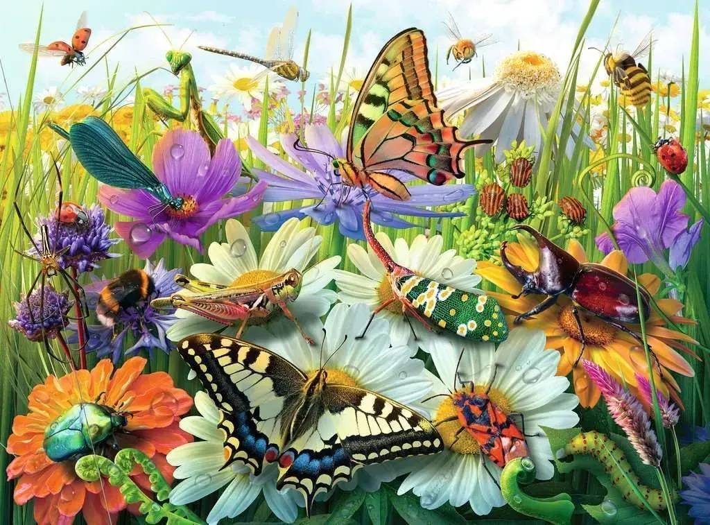 Ravensburger Wonderful World of Insects 100pc Puzzle - Image 2