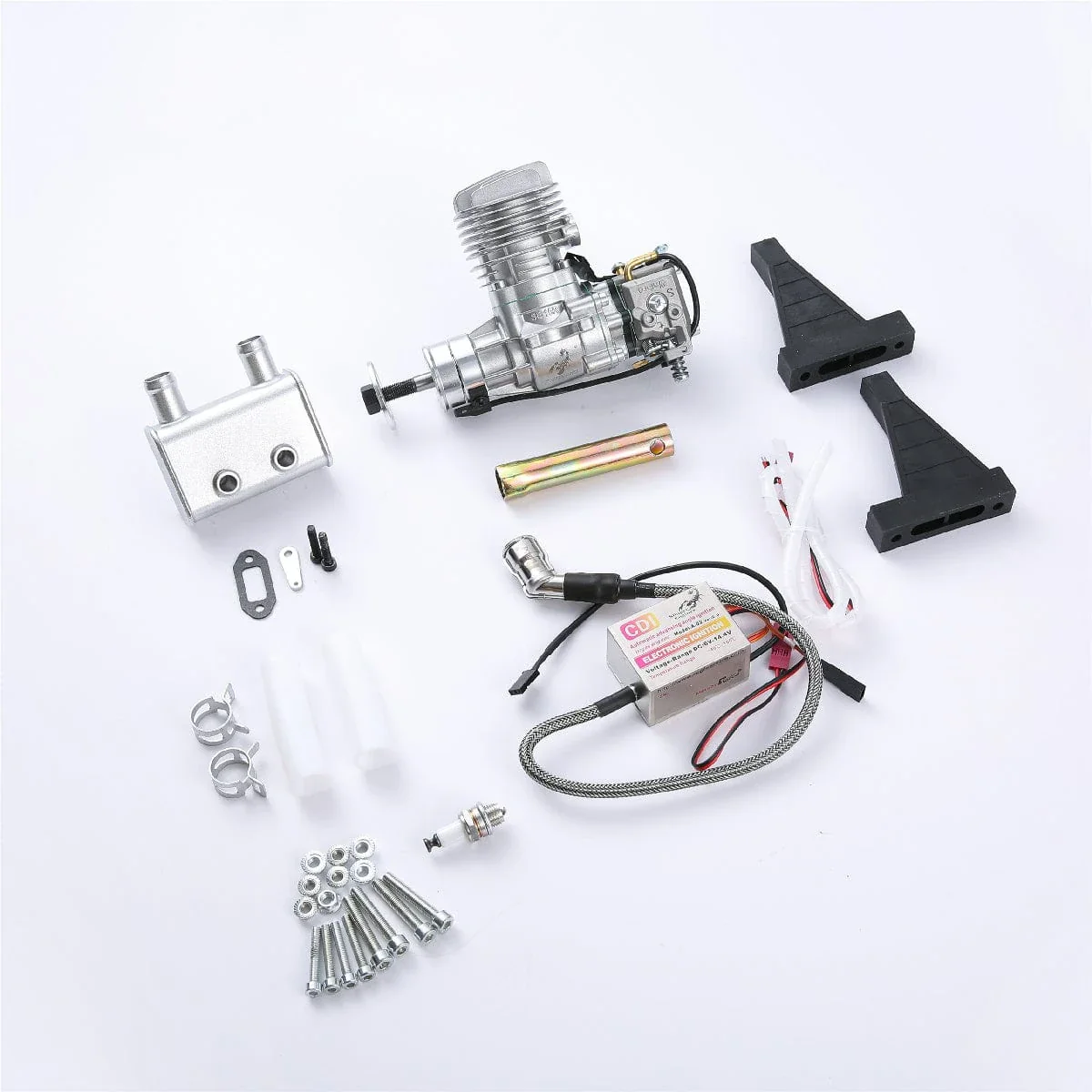 RCGF STINGER 15cc Rear Exhaust 2 Stroke Gasoline Engine - Image 4