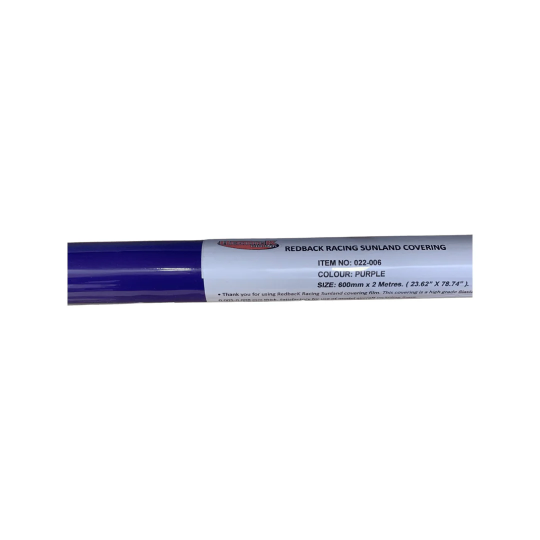 Redback Racing Sunland Purple Covering 60x200**