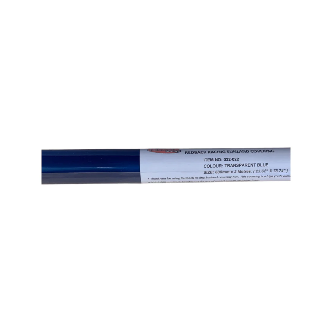 RedbacK Racing Sunland Transparent Blue Covering 60x200cm**