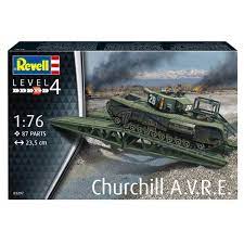 Revell 1/76 Churchill A.V.R.E. Plastic Model Kit [03297]