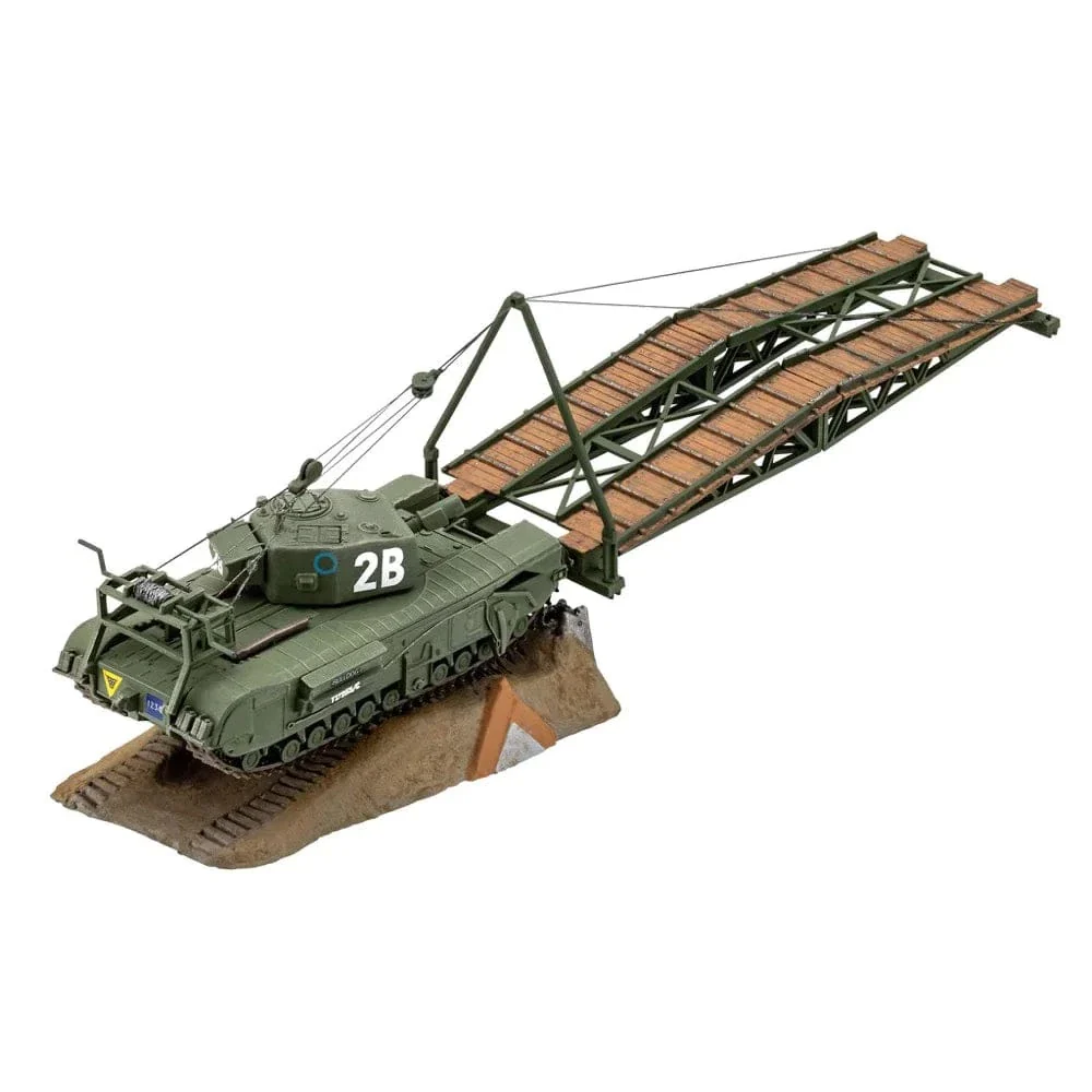 Revell 1/76 Churchill A.V.R.E. Plastic Model Kit [03297] - Image 2