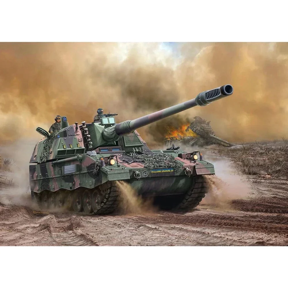 Revell 03347 1/72 Panzerhaubitze 2000 Plastic Model Kit** - Image 3
