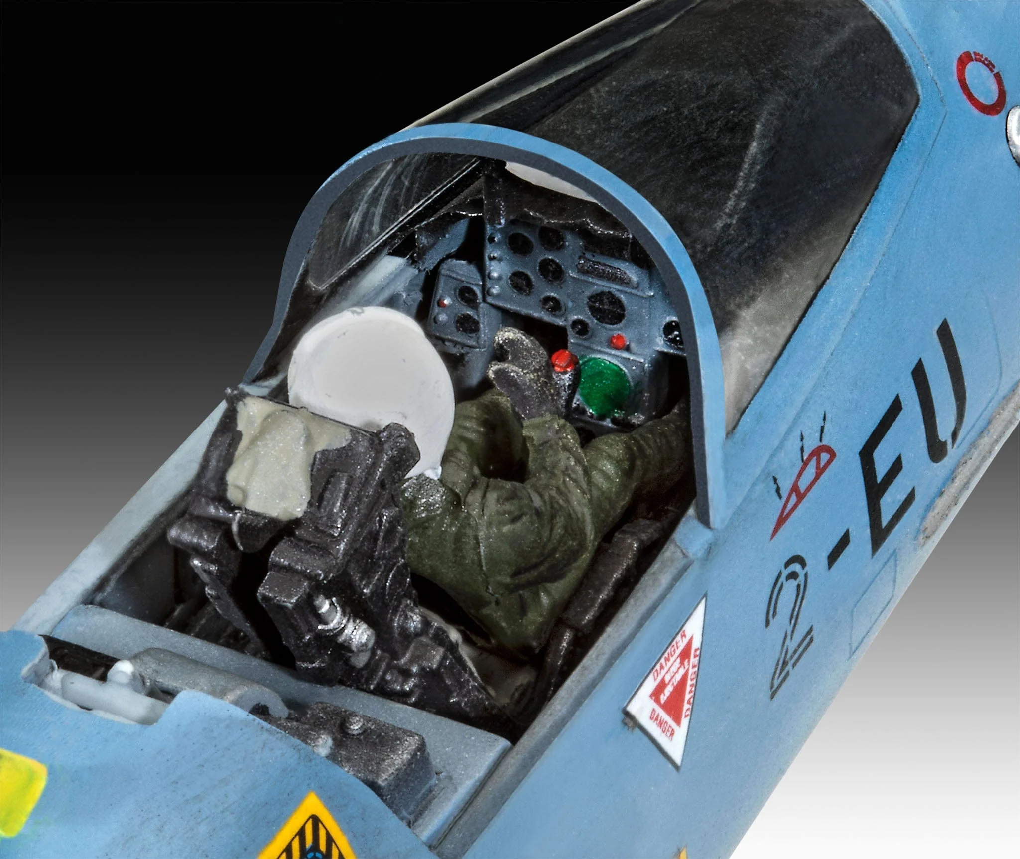 Revell 03813 1/48 Dassault Mirage 2000C Plastic Model Kit - Image 7