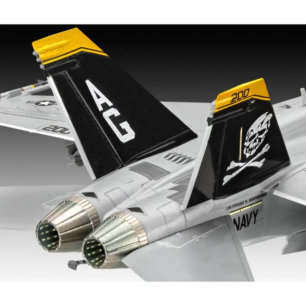 Revell 1/72 F/A-18F Super Hornet Plastic Model Kit [03834] - Image 3
