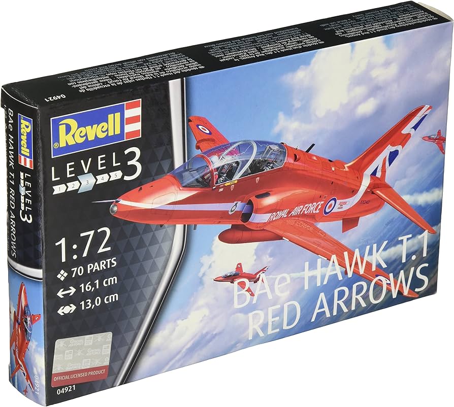 Revell 04921 1/72 BAE Hawk T.1 Red Arrows Plastic Model Kit