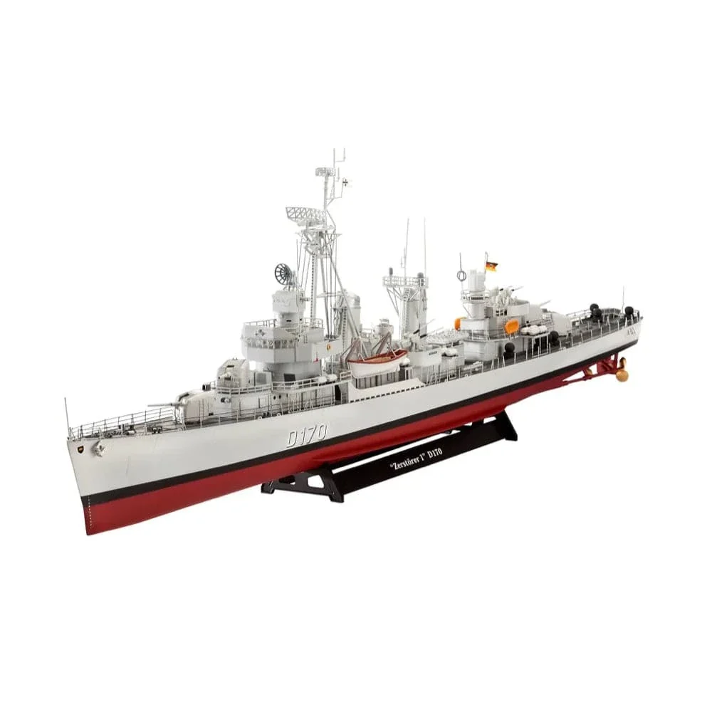 Revell 1/144 German Destroyer Class (Z1/Z5) Plastic Model Ship Kit [05179]** - Image 2
