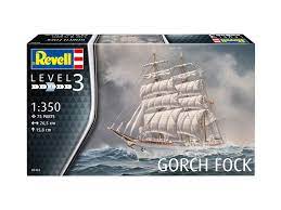 Revell 1/350 Gorch Fock Plastic Model Kit [05432]