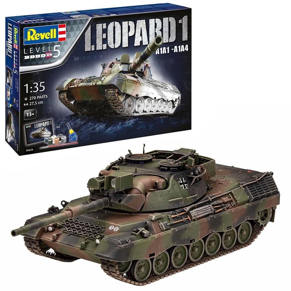 Revell 05656 1/35 Geschenkset Leopard 1 A1A1-A1A4 Plastic Model Kit