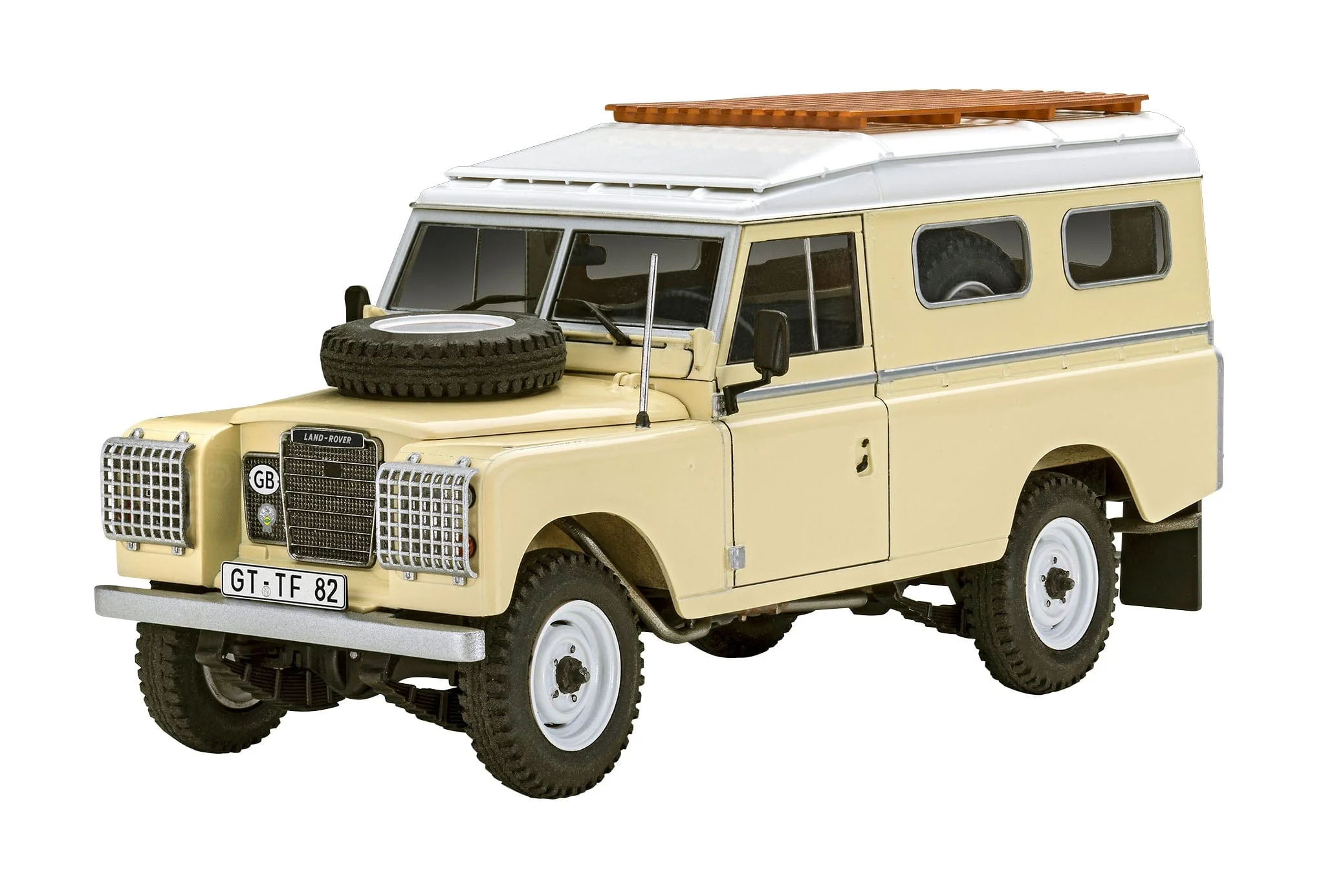 Revell 07056 1/24 Land Rover Series III LWB Commercial Plastic Model Kit - Image 2