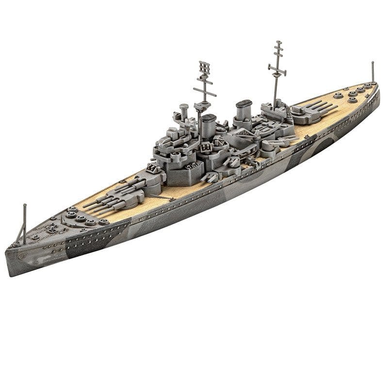 Revell 1/1200 Battleship HMS Duke of York Plastic Model Kit [05182] - Image 2