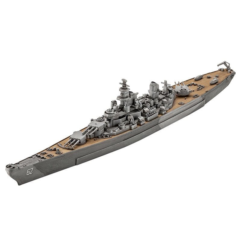 Revell 1/1200 Battleship USS New Jersey Plastic Model Kit [05183] - Image 2