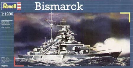 Revell 1/1200 Bismarck Plastic Model Kit [05802]