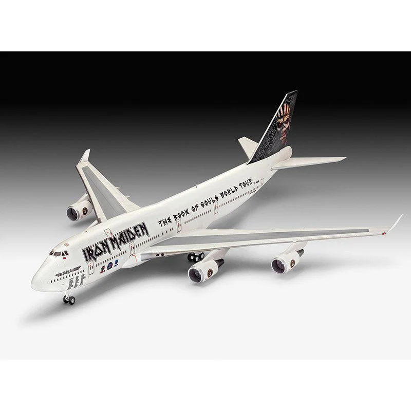 Revell 1/144 Boeing 747-400 Iron Maiden Ed Force One Plastic Model Kit [03780] - Image 2