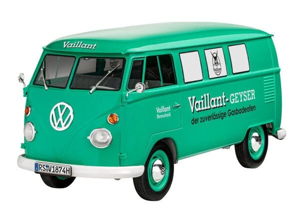 Revell 1/24 150 Years of Vaillant VW T1 Bus Plastic Model Gift Set [05648] - Image 2