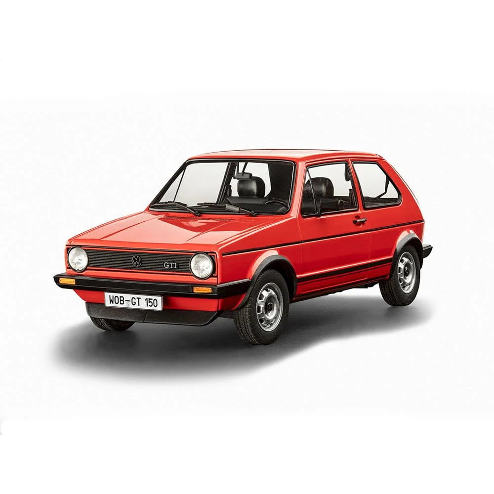 Revell 1/24 Gift Set Vw Golf 1 Gti - 50 Years Plastic Model Kit - Image 2
