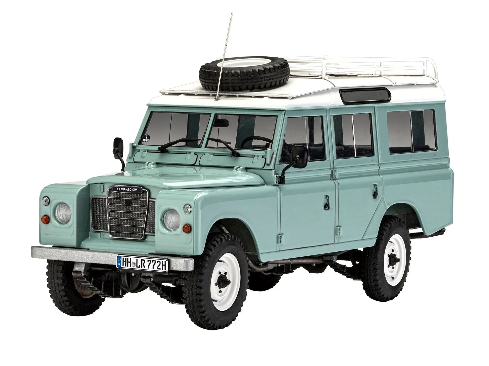 Revell 1/24 Land Rover Series III Plastic Model Kit [07047] - Image 2