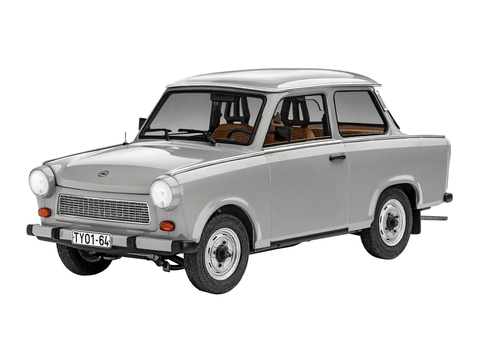 Revell 1/24 Trabant 601 60th Anniversary - Exclusive Edition Plastic Model Kit [05630] - Image 2