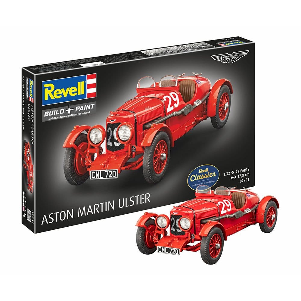 Revell 1/32 Aston Martin Ulster Plastic Model Kit - Image 3