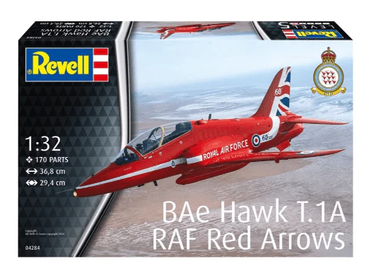 Revell  1/32 BAE Systems Hawk T.1A Red Arrows Plastic Model Kit [04284]