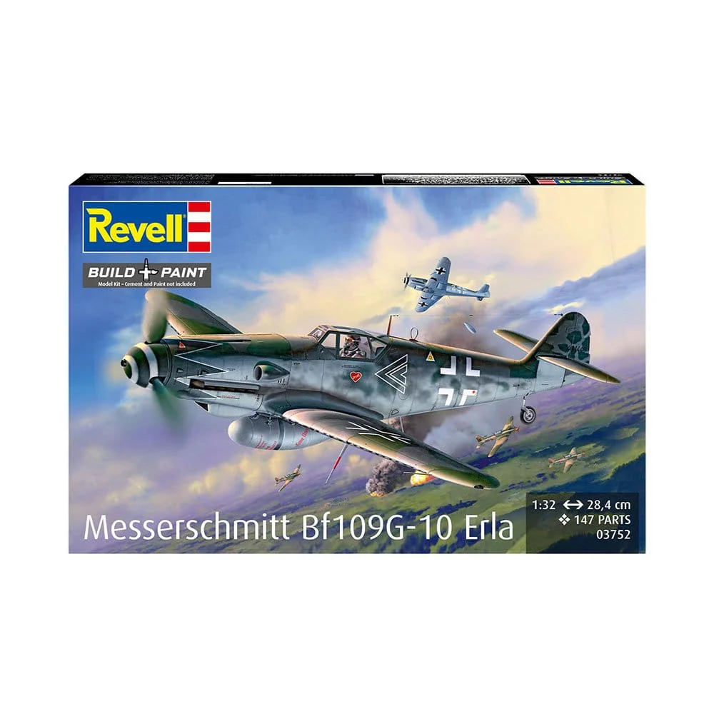 Revell 1/32 Messerschmitt BF109G-10 Erla Plastic Model Kit - Image 2