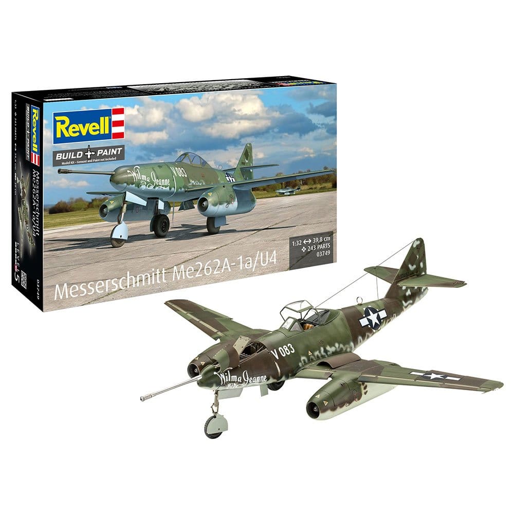 Revell 1/32 Messerschmitt Me262A-1A/U4 Plastic Model Kit - Image 3