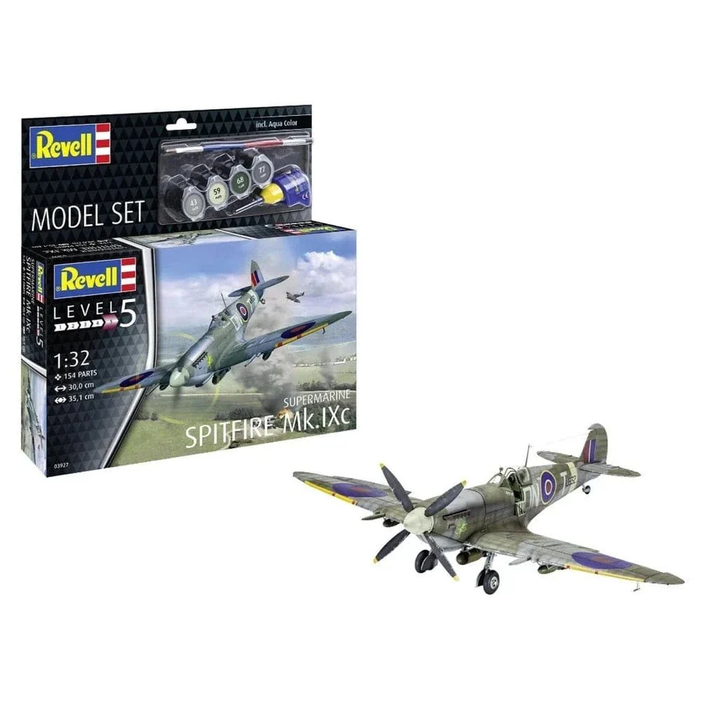 Revell 1/32 Supermarine Spitfire Mk.Ixc Plastic Model Gift Set
