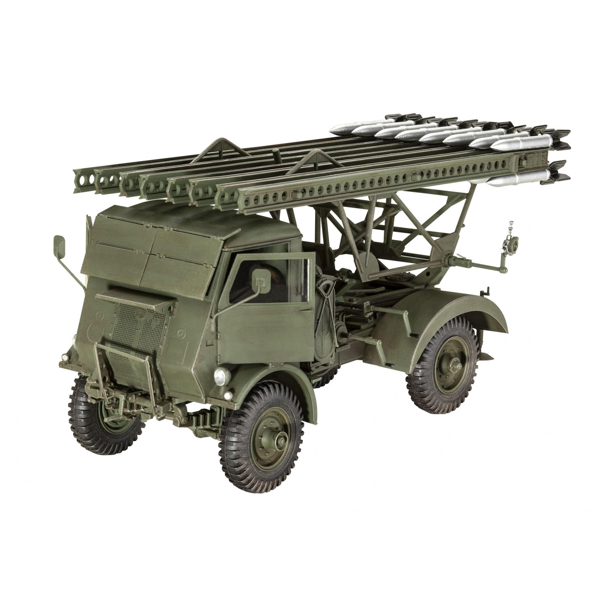 Revell 1/35 BM-13-16 on W.O.T. 8 Chassis Plastic Model Kit [03338]