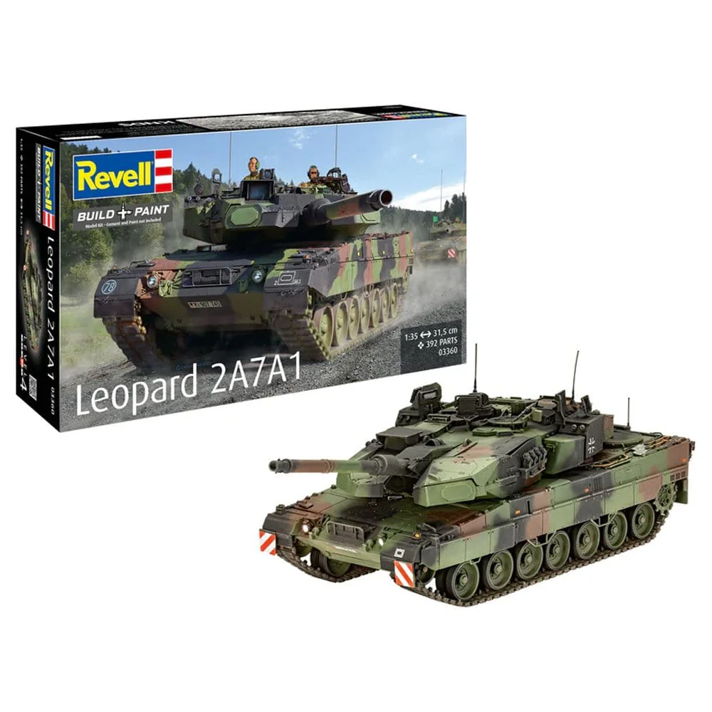 Revell 1/35 Leopard 2A7A1 Plastic Model Kit - Image 3
