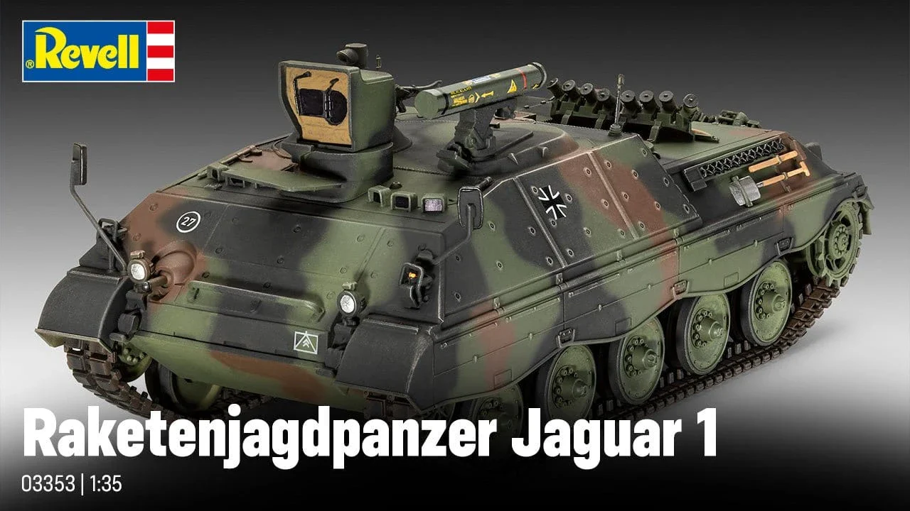 Revell 1/35 Raketenjagdpanzer Jaguar 1 Plastic Model Kit [03353]** - Image 2