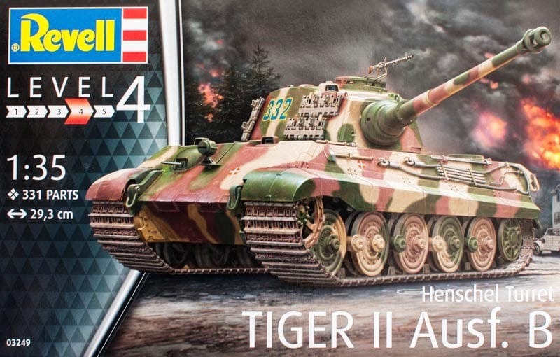Revell 1/35 Tiger IIAusf. B Henschel Turret Plastic Model Kit [03249]