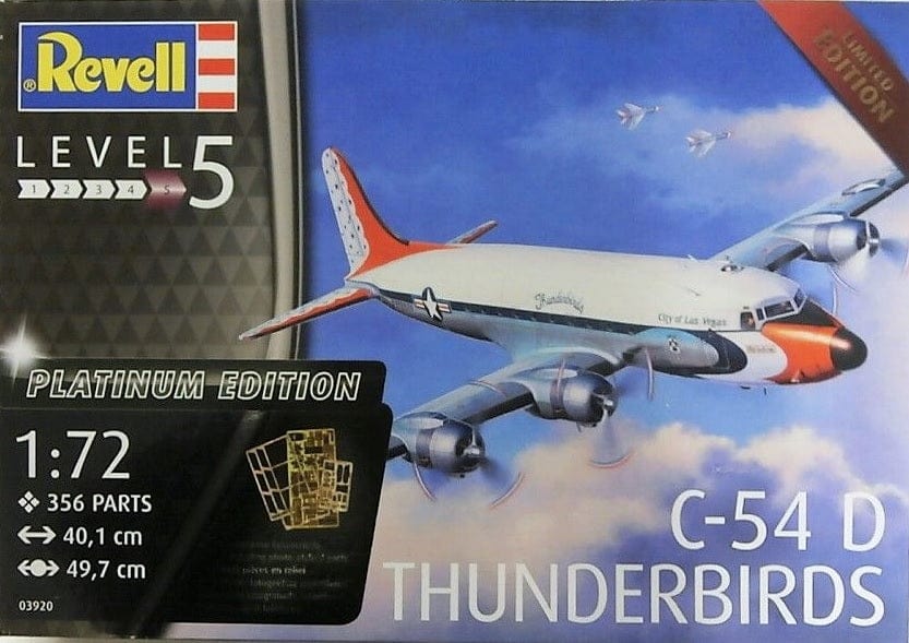 Revell 1/72 C-54 Thunderbird Platinum Edition