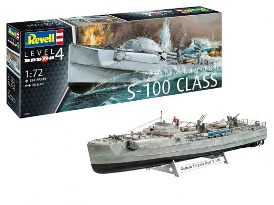 Revell 1/72 German Fast Attack Craft S-100 Class - Image 2