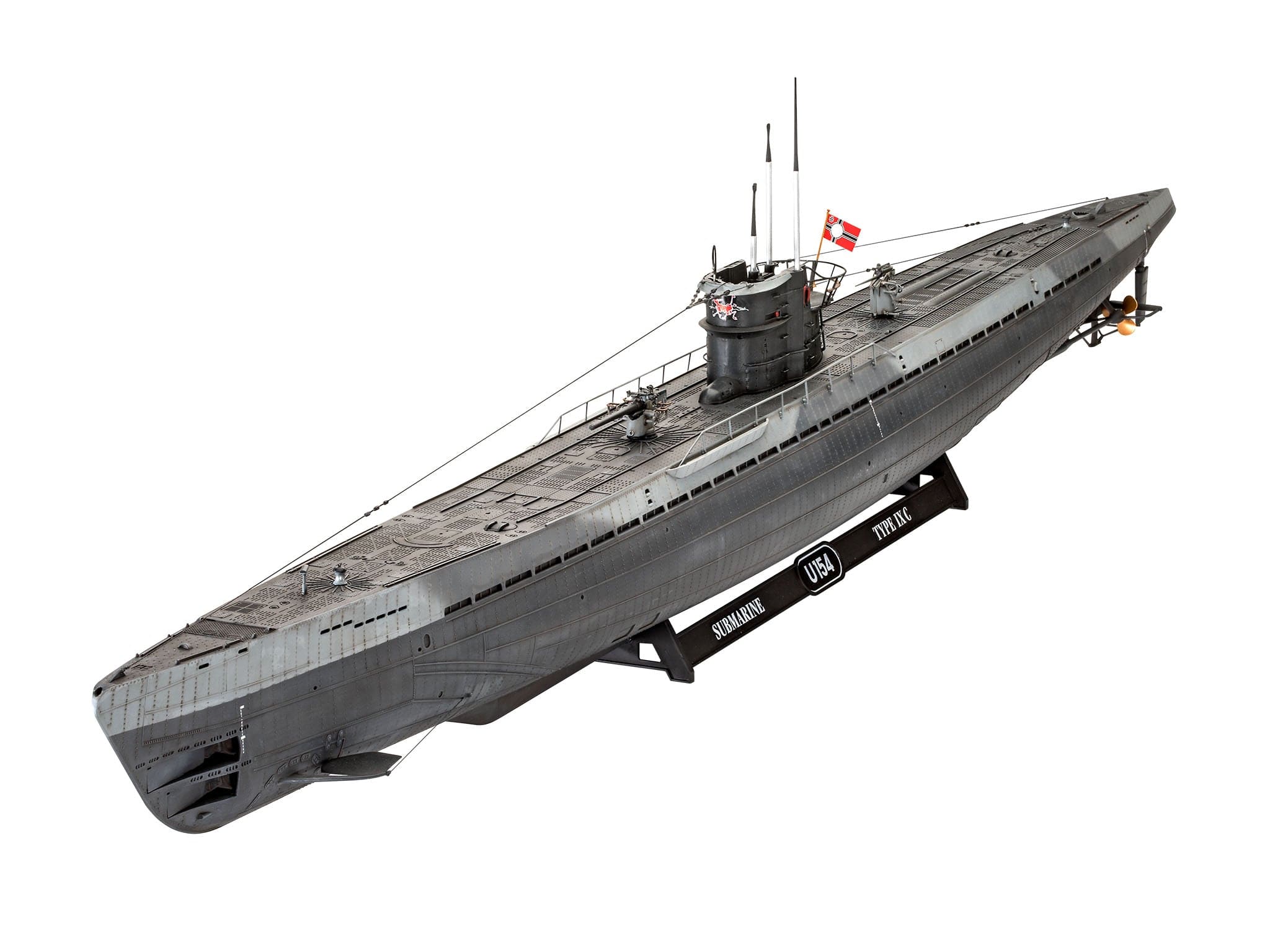 Revell 1/72 German Submarine Type Ix C U67/U154 - Image 3